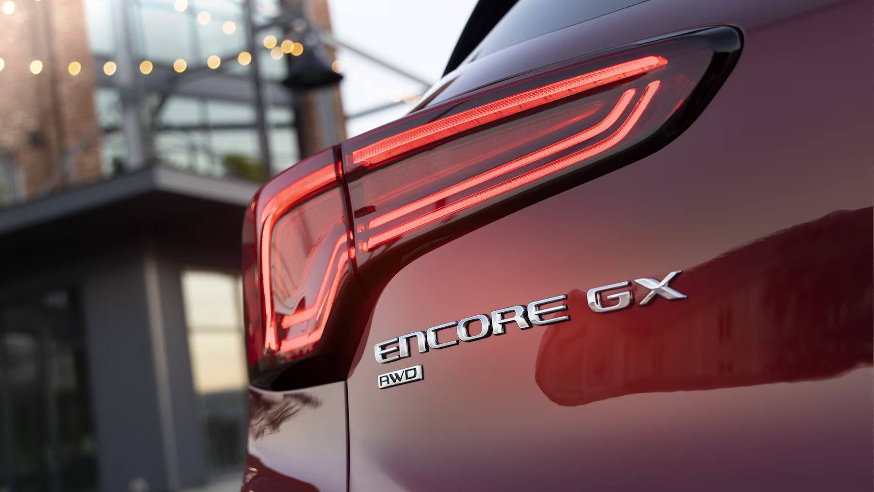 Buick Encore GX AWD badge
