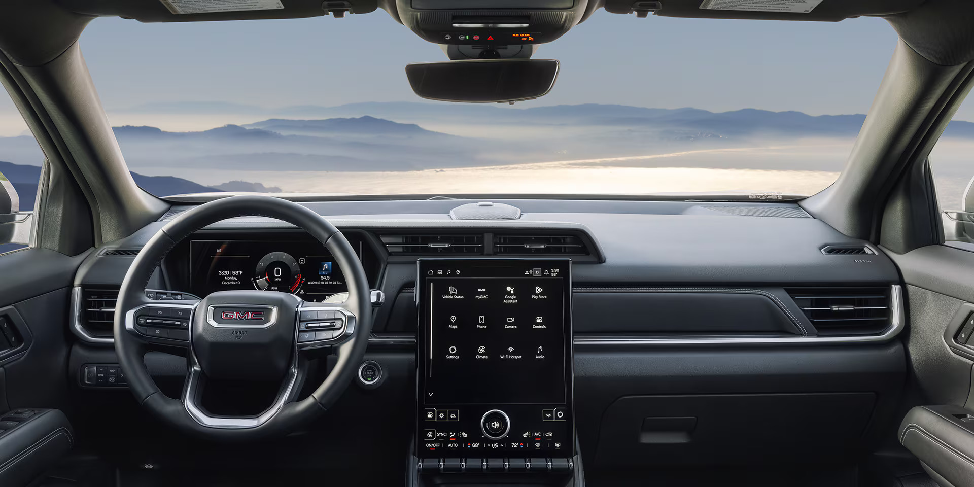 2026 GMC Terrain interior and dash