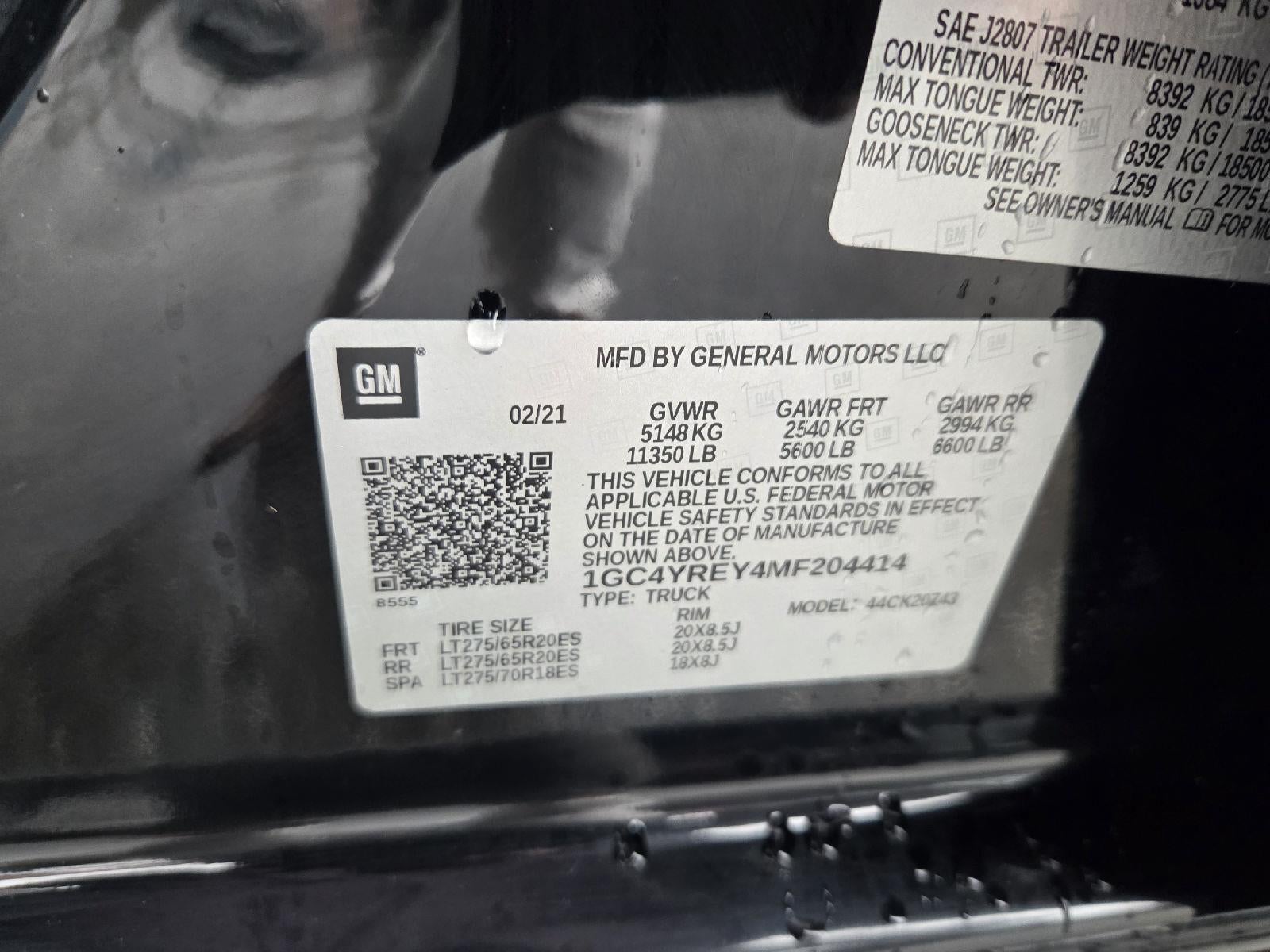 2021 Chevrolet Silverado 2500 HD High Country