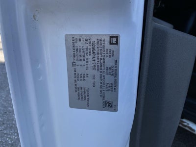 2018 Chevrolet Express Cargo 2500 Work Van