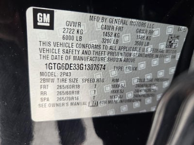 2016 GMC Canyon 4WD SLT