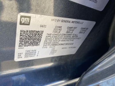 2021 GMC Sierra 1500 SLE