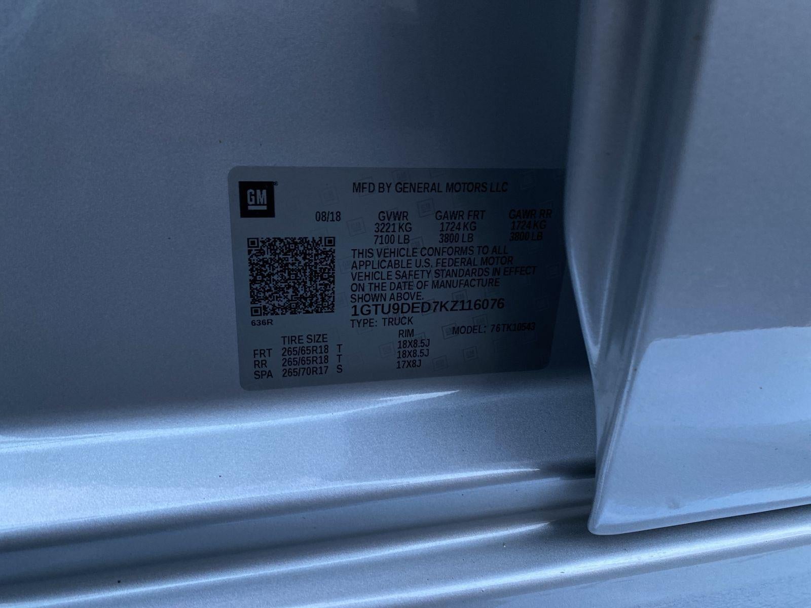 2019 GMC Sierra 1500 SLT