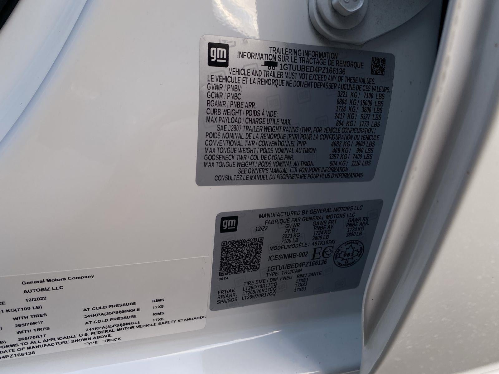 2023 GMC Sierra 1500 SLE