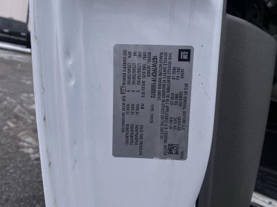 2015 GMC Savana Cargo 2500 Work Van