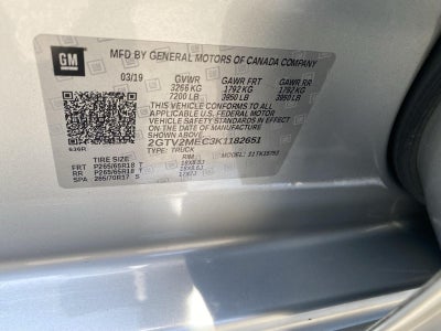 2019 GMC Sierra 1500 Limited SLE