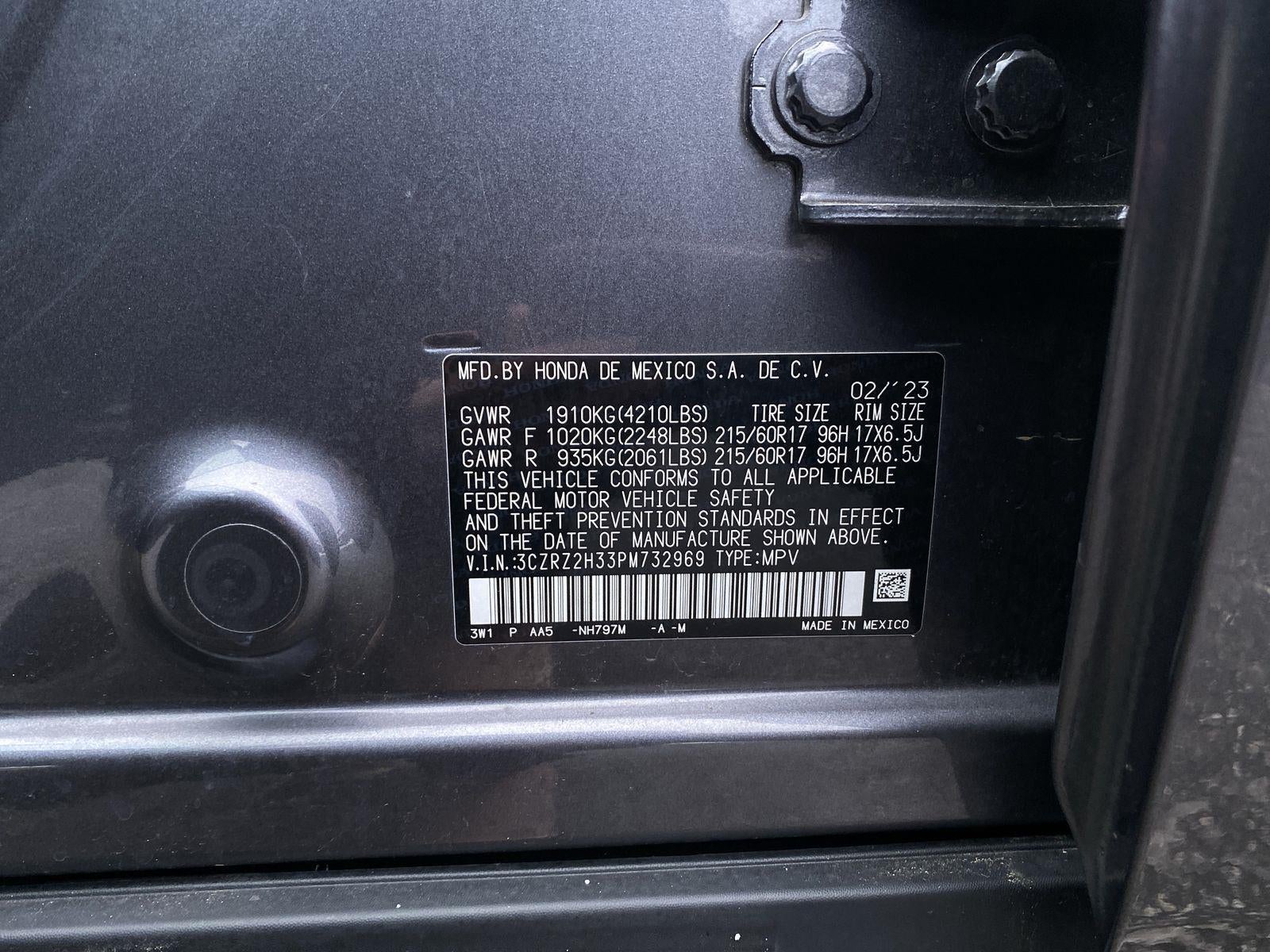 2023 Honda HR-V AWD LX