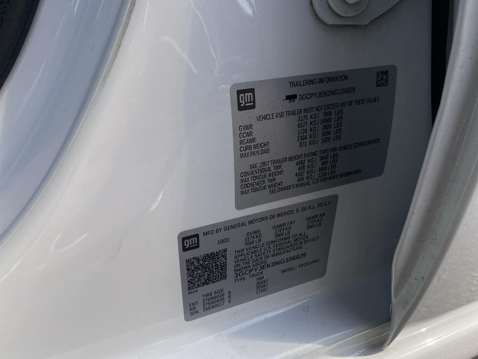 2022 Chevrolet Silverado 1500 LTD LT (2FL)