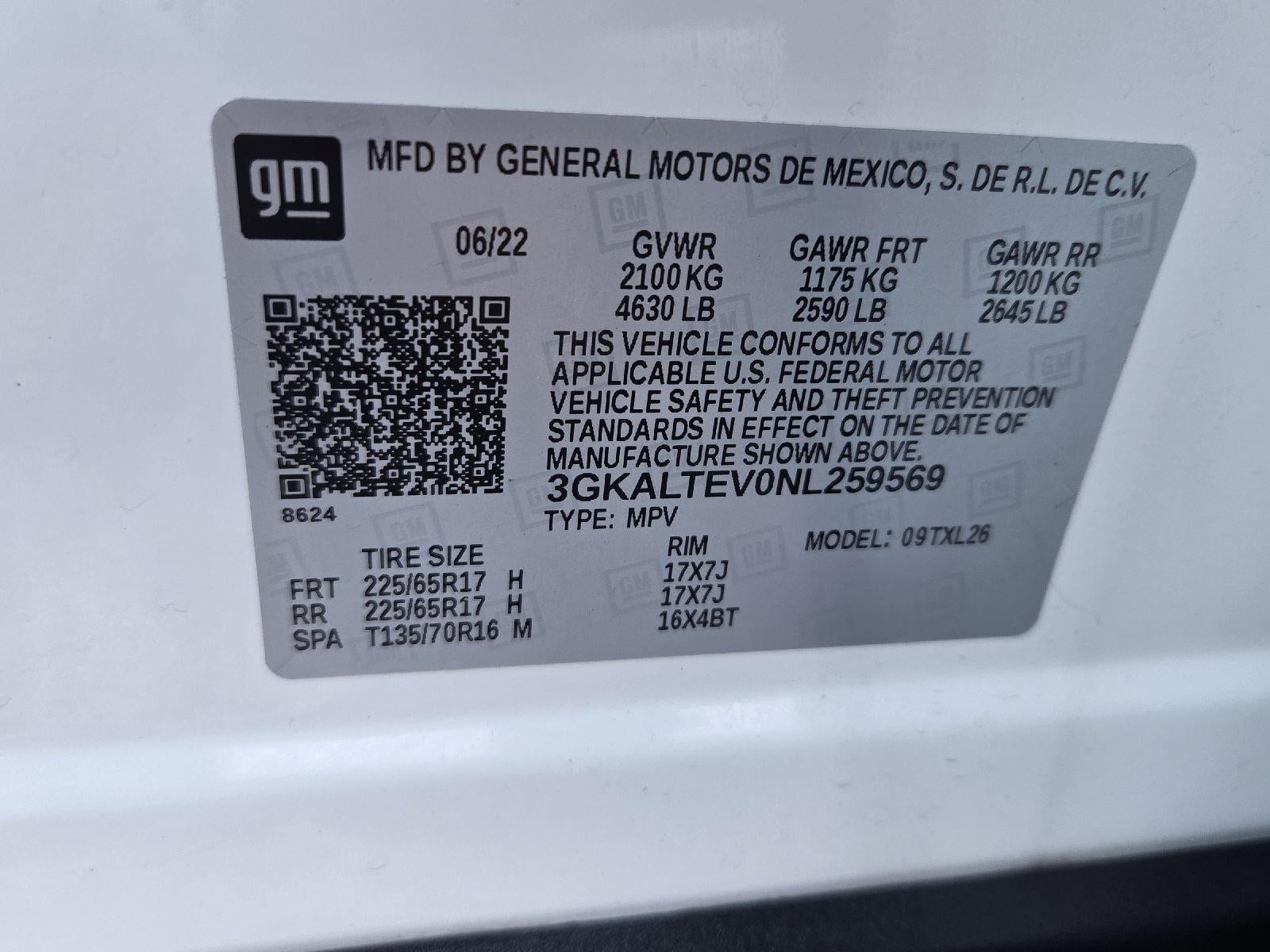 2022 GMC Terrain SLE