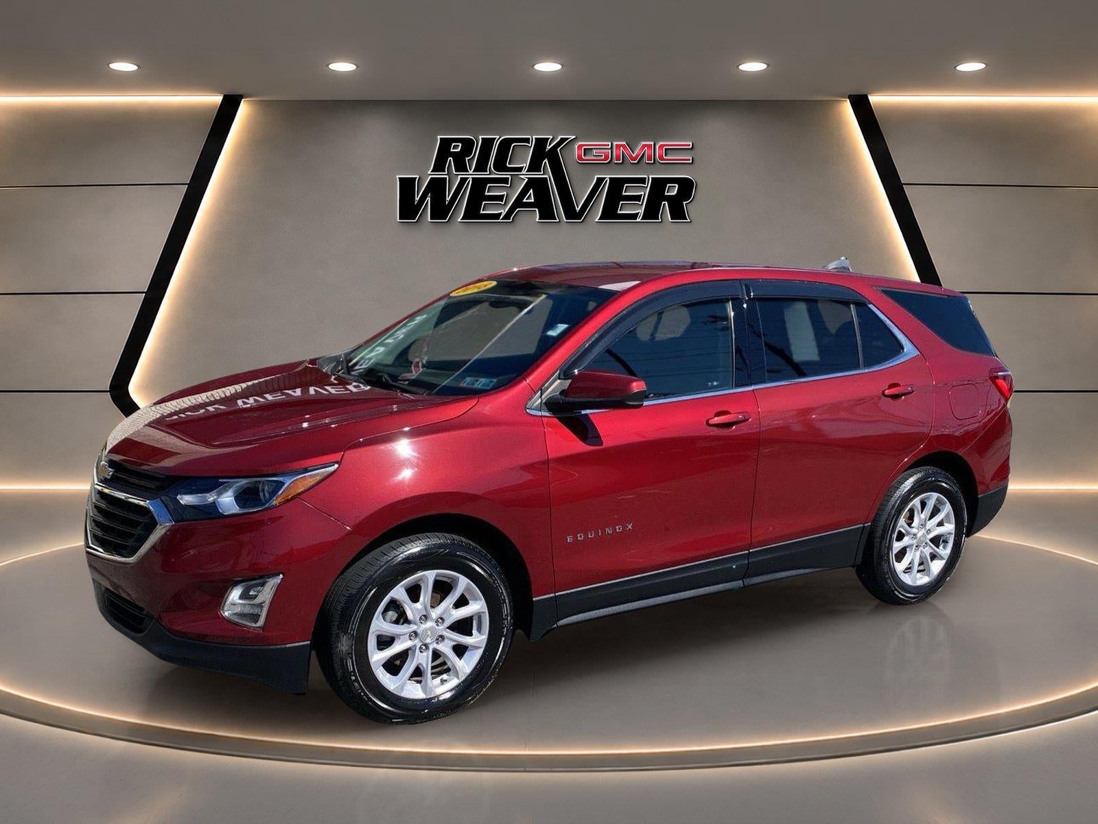 Used 2018 Chevrolet Equinox LT with VIN 3GNAXSEV7JS599786 for sale in Erie, PA
