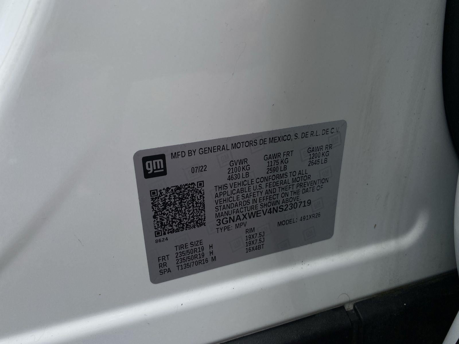 2022 Chevrolet Equinox RS