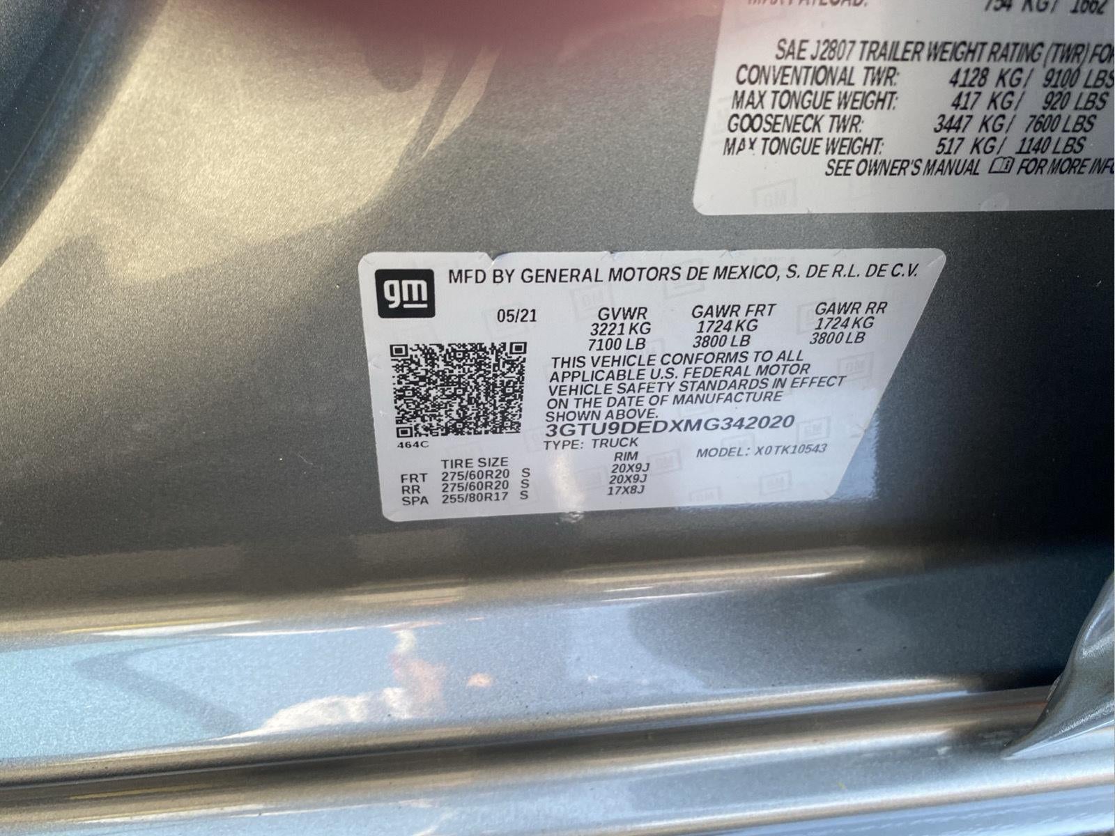 2021 GMC Sierra 1500 SLT