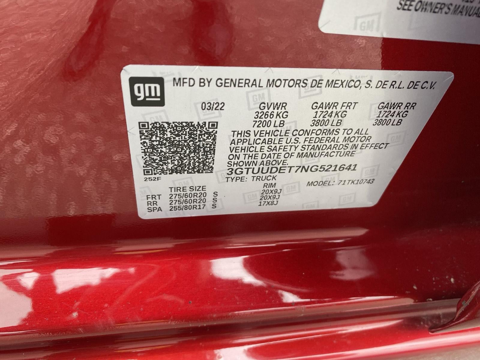 2022 GMC Sierra 1500 SLT