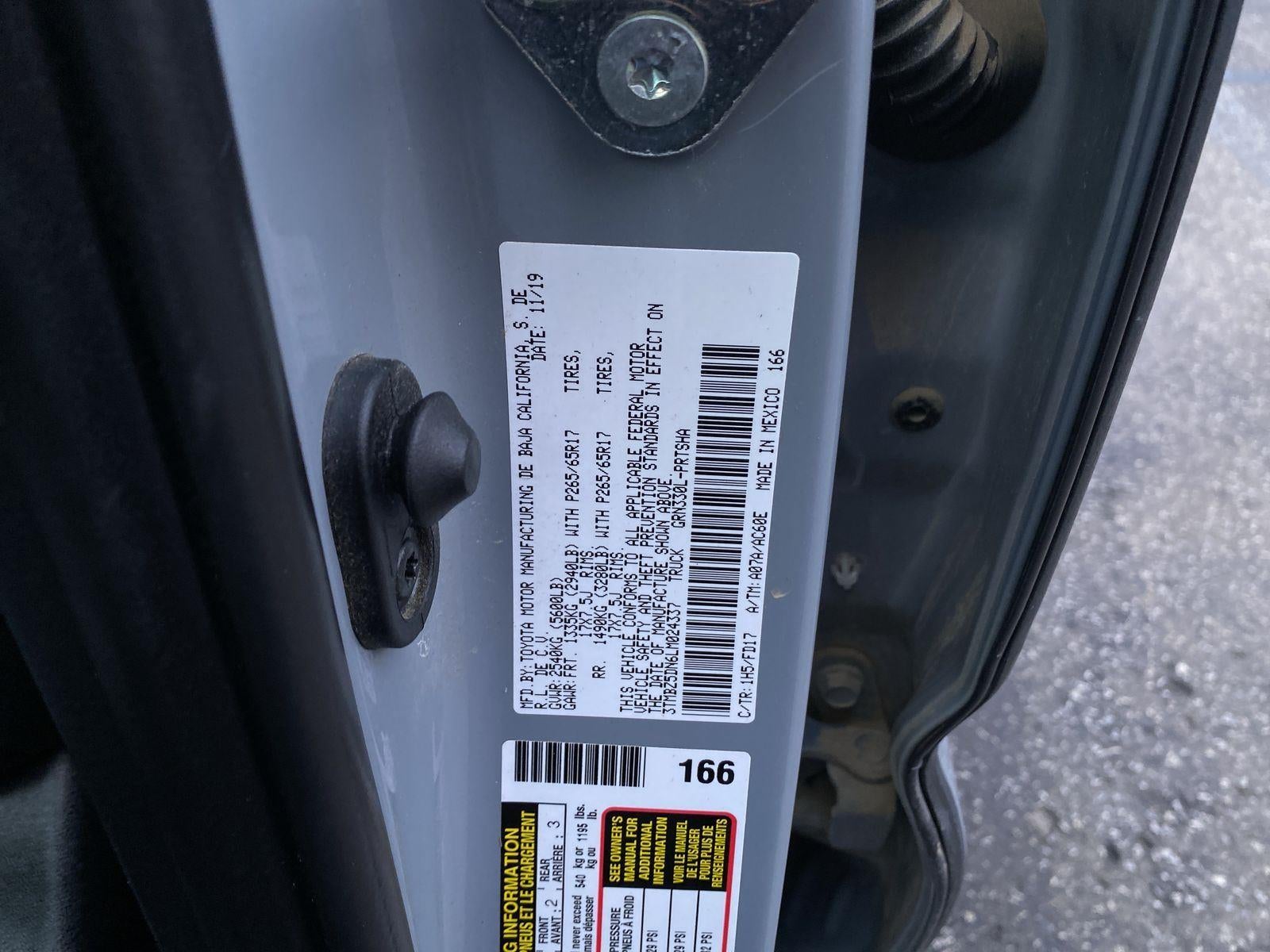 2020 Toyota Tacoma 2WD TRD Sport