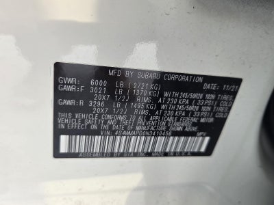 2022 Subaru Ascent Limited