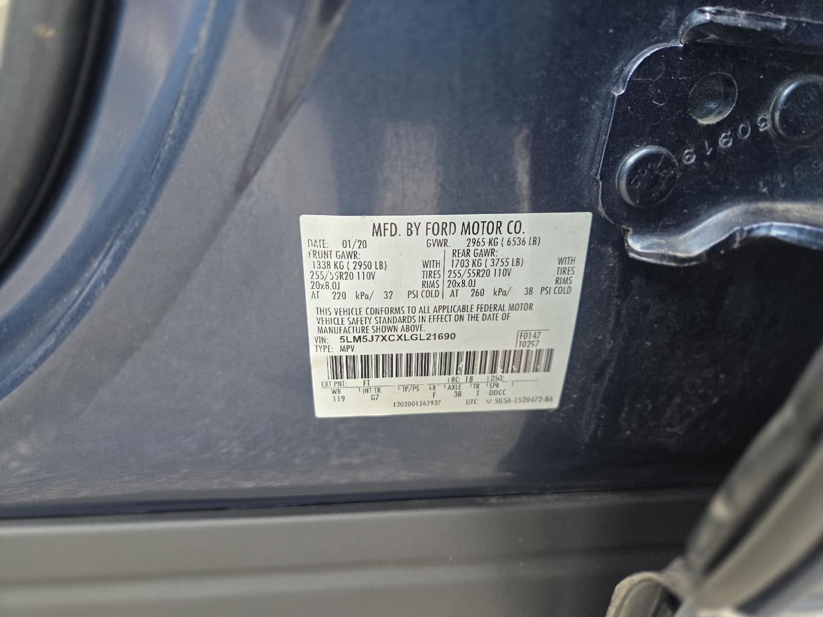 2020 Lincoln Aviator Reserve