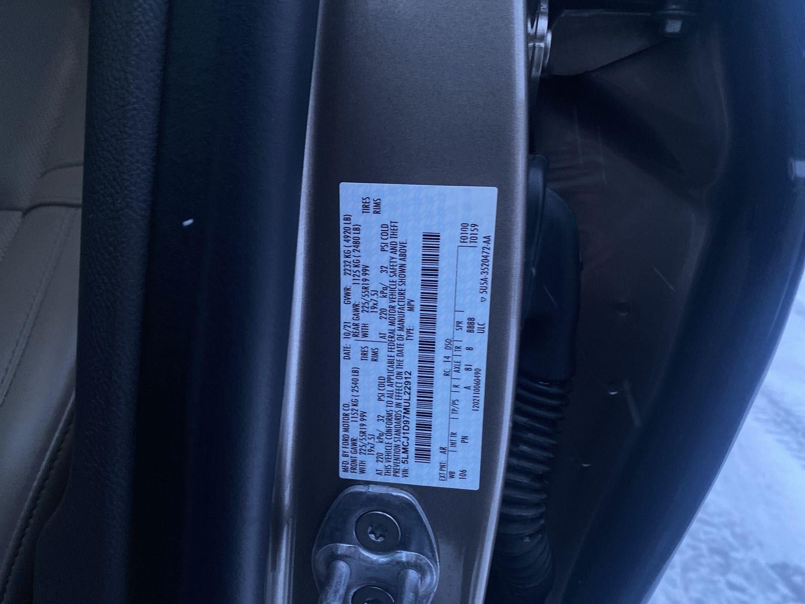 2021 Lincoln Corsair Standard