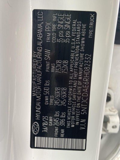 2024 Hyundai Santa Cruz SEL