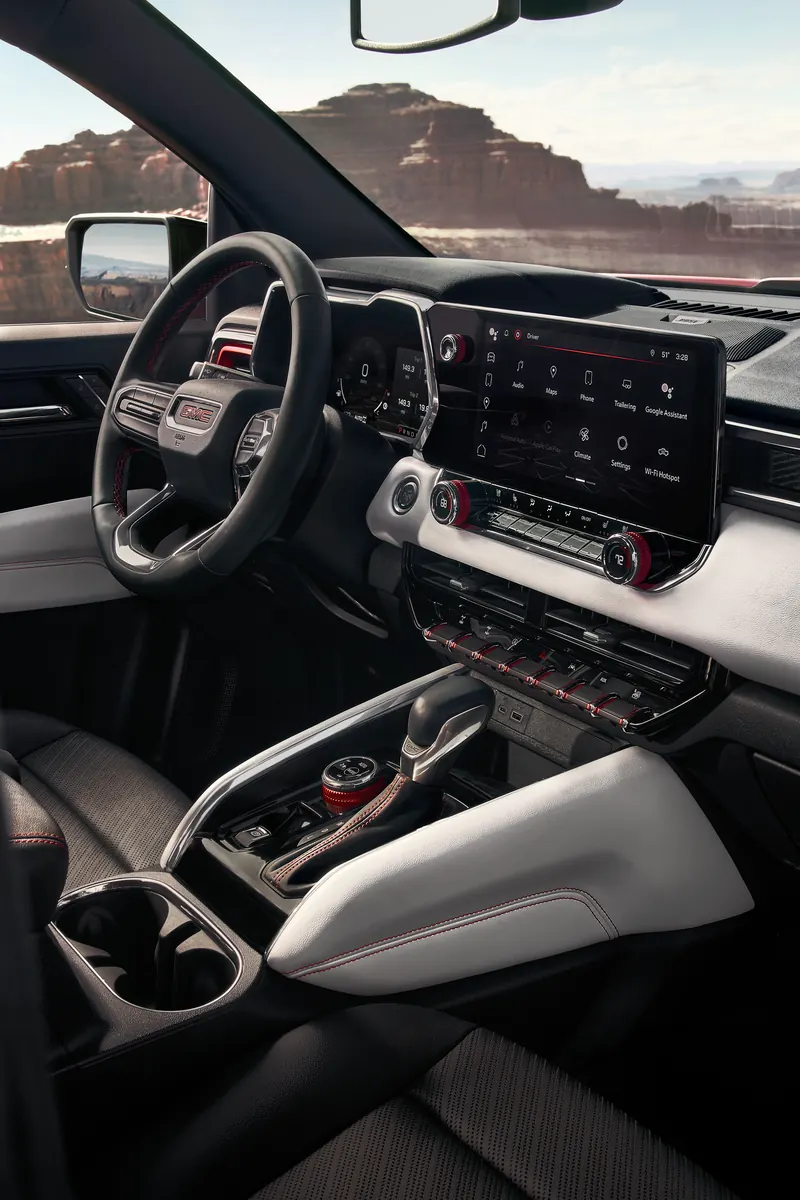 2026 GMC Canyon infotainment system at Rick Weaver GMC in Erie PA