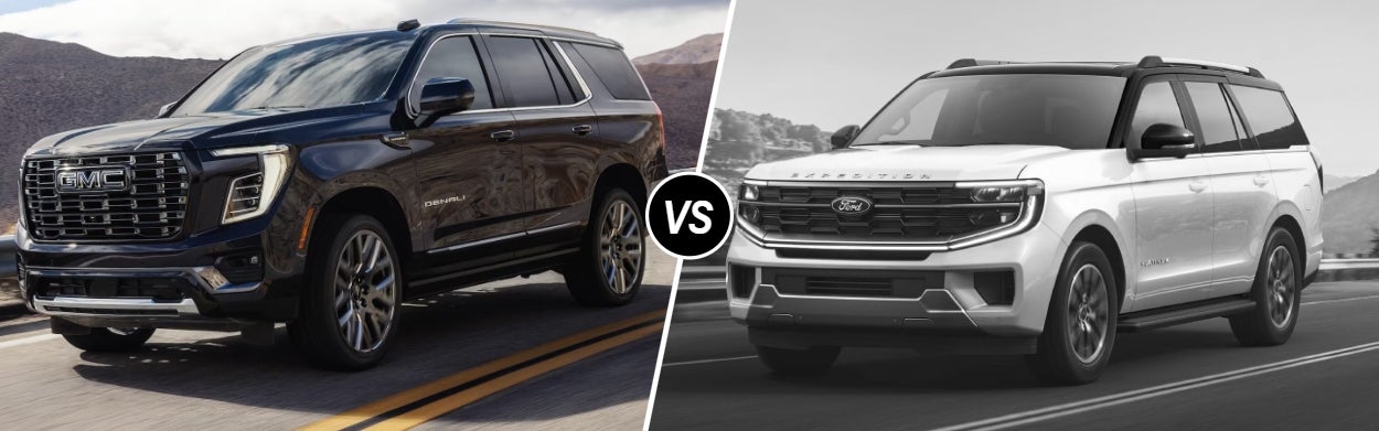 2026 GMC Yukon vs. Ford Expedition