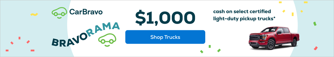 Bravorama 1,000 off Trucks