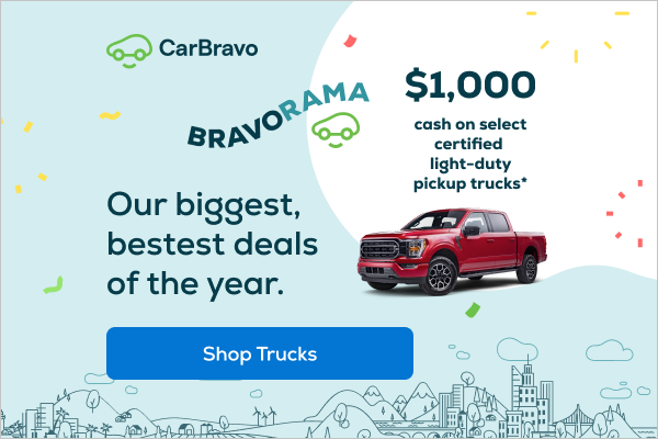 $1000 Customer Cash on select Certified used trucks